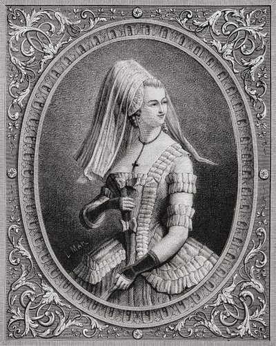 Yolande Martine Gabrielle de Polastron, Madame de Polignac, from 
